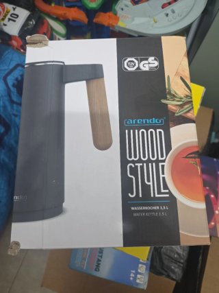 Hervidor de agua Arendo Wood Style 1.5L