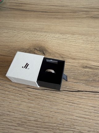 Anillo JL entrelazado Talla 16