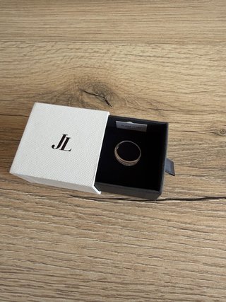 Anillo JL entrelazado Talla 16