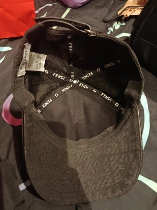 Gorra Fendi Negra FF