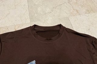 T-shirt crop top Levi's denim tasche M