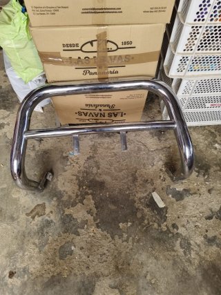 Barra de defensa cromada para coche ESCUCHO OFERTA