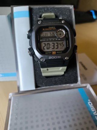 Reloj Casio DW-291H 10 Años Batería