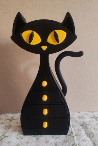 JOYERO CON FORMA DE GATO