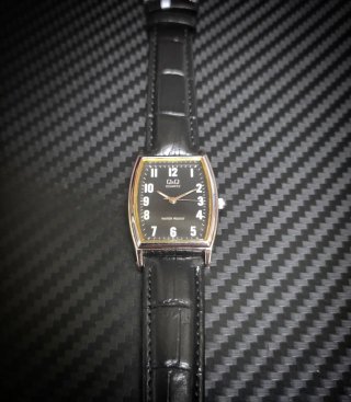 NOS Rare Vintage Q&Q by Citizen Dress Tank Watch