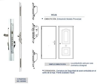 PUERTA METÁLICA PROVENAL ROBLE