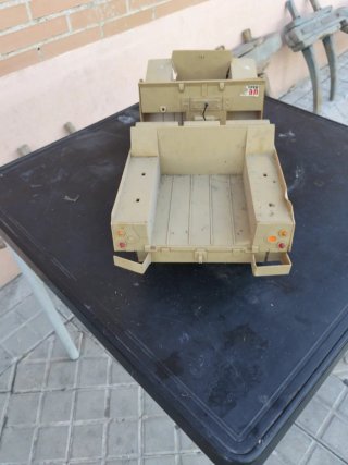 Jeep Jeyperman militar juguete