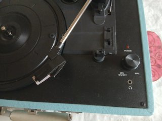 Tocadiscos Crosley Azul mint