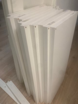 Vestidor blanco modular