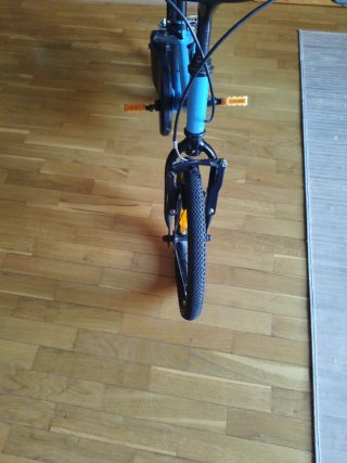 Bicicleta infantil azul