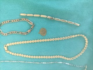 Lote Joyas Antiguas Oro y Plata