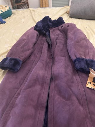 Chaqueta de cuero El Corte Inglés marrón