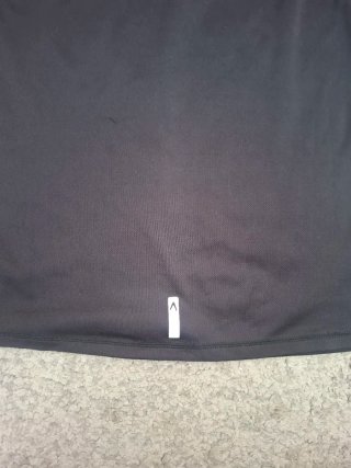 Camiseta Deportiva Negra Boomerang Running Talla S