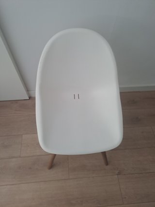 Silla Ikea Blanca Patas Madera