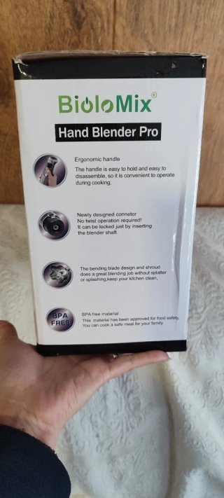 Oferta❤️Batidora de mano BioloMix 4 en 1 nueva