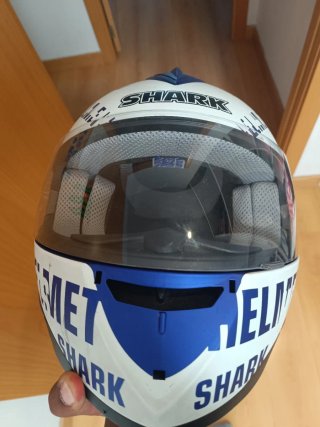 Casco de moto Shark S650 azul