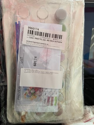 Kit Pintura por Números Flores