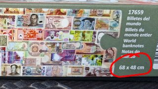 Puzzle 1000 Piezas Billetes del Mundo Educa