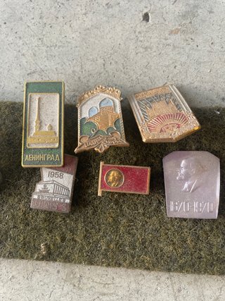 Lote Insignias y Pines URSS, Olimpiadas 1980,