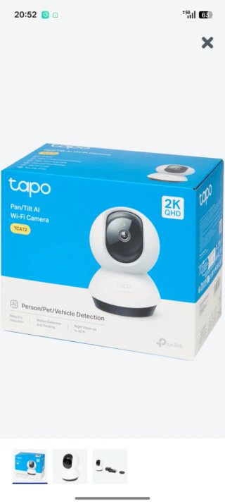 Cámara WiFi Interior TP-Link