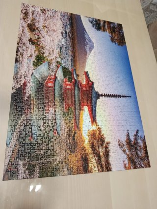 Puzzle Ravensburger 1000 Piezas Monte Fuji