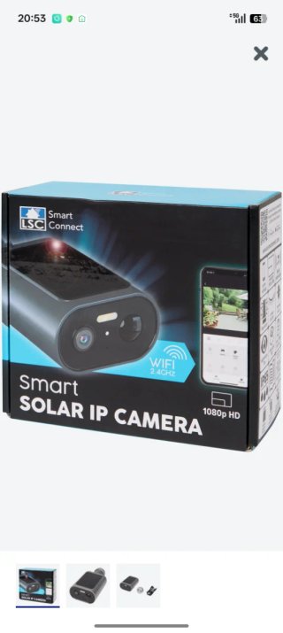 Cámara Solar IP