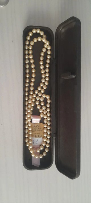 Collar Perlas Majorica Beige