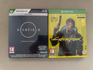 Juegos Xbox Starfield y Cyberpunk 2077
