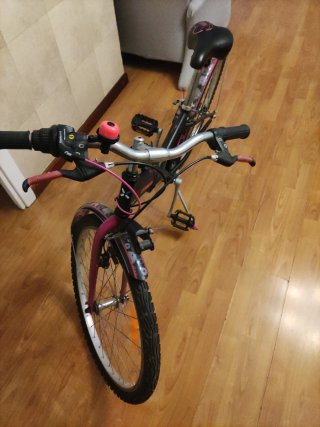 Bicicleta infantil niña