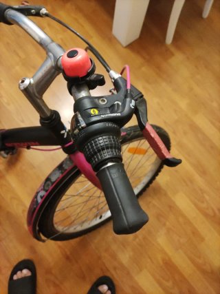 Bicicleta infantil niña