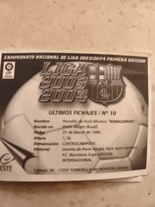 Cromos Fútbol Panini Liga Española