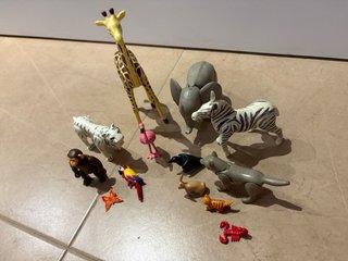 Lote Playmobil Animales Safari