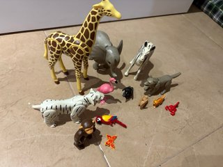 Lote Playmobil Animales Safari