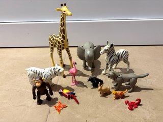 Lote Playmobil Animales Safari