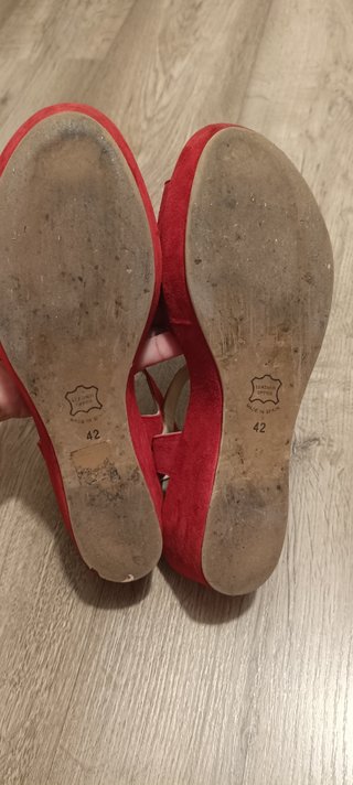 Sandalias talla 42 piel