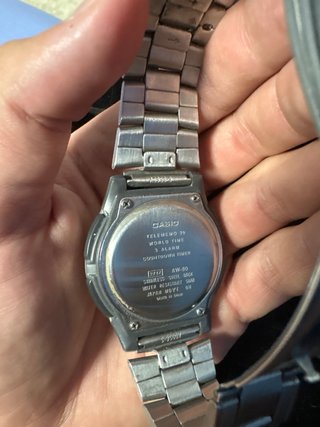 Reloj Casio Telememo 30 Plata vintage