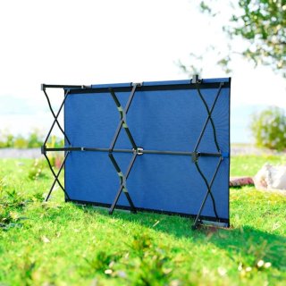 Cama Plegable Azul para Camping