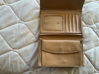 Cartera Carolina Herrera Beige y Marrón