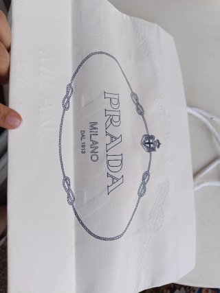 Bolsa de papel Prada Milano