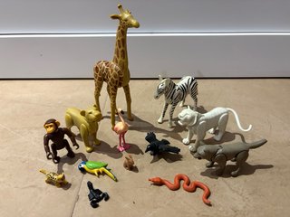 Lote Playmobil Animales Safari