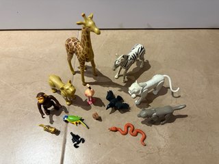 Lote Playmobil Animales Safari