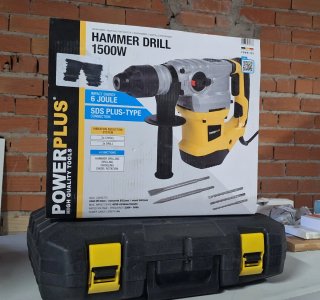 Martillo Perforador Powerplus 1500W