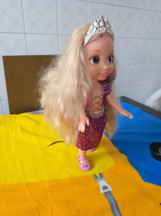 Muñeca Princesa Disney Toddler Rapunzel