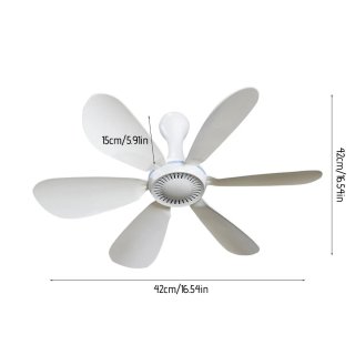 Oferta❤️Ventilador colgante blanco nuevo
