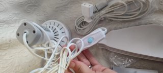 Oferta❤️Ventilador colgante blanco nuevo