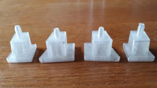 Piedini x2 Sedie Victoria Ghost (non originali)