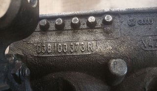 Volkswagen 038103373r culata caddy 111797