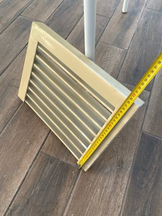 Rejilla ventilación hierro 38x29x4cm