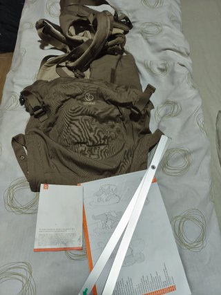 Mochila Porta Bebé Stokke MyCarrier Marrón