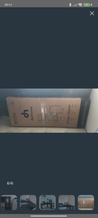 Escritorio esquinero madera negro